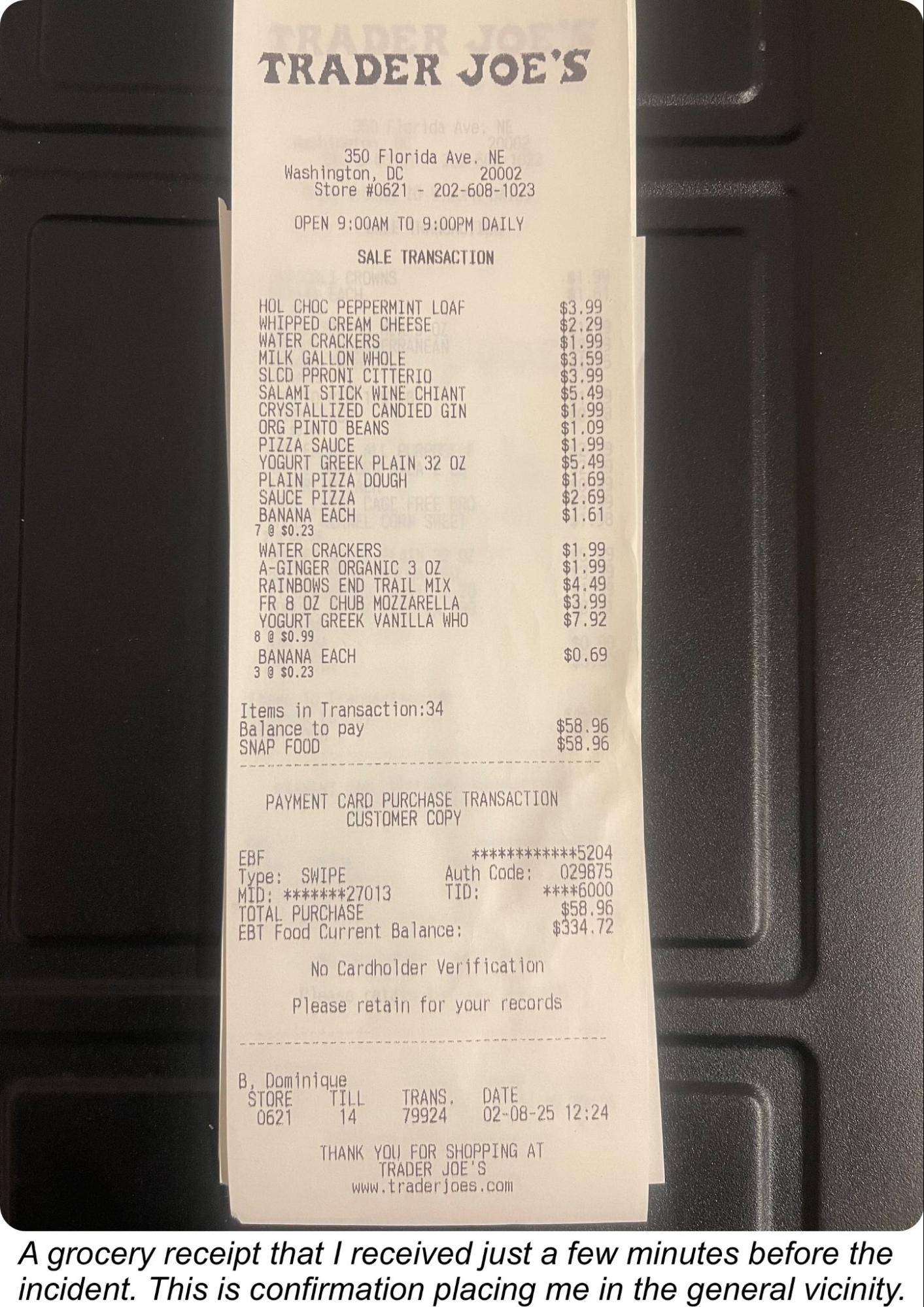 MOLC Audio Metadata Submitted — April 2025 Evidence | DC Courts